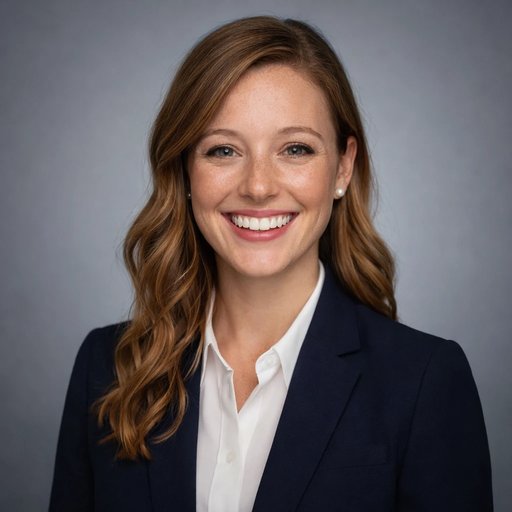 After: Casual selfie to professional headshot